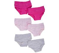 Ellepi 6 Pezzi Slip Bambina 3840 in Morbido Cotone con Vita alta elasticizzata