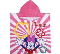 Ellepi accappatoio mare poncho bambino Disney bambina spugna cotone Minnie Topolino Sirenetta Cars (Minnie)