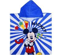 Ellepi Accappatoio Mare Poncho Bambino Disney Bambina Spugna Cotone Minnie Topolino Sirenetta Cars (Topolino Royal)