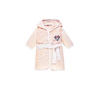 Ellepi Accappatoio Minnie in Spugna di Cotone per Bambine WB2003MA (Salmone 4210, 18 Mesi)