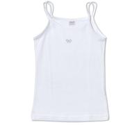 ELLEPI AI8200 Canottiera in cotone leggero per bimba, colore Bianco, confezione da 3pz, 12 anni