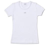 Ellepi BA4258NR Maglietta Cotone Mezza Manica, Bianco, Taglia 3 Anni