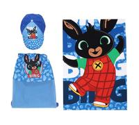 Ellepi Bing set mare telo cappello zaino Disney (Cielo)