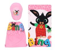 Ellepi Bing set mare telo cappello zaino Disney (Rosa)