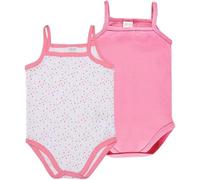 Ellepi Body Bambina Spalla Stretta in 100% Cotone, Confezione da 2 Pezzi, Body Canotta Neonato e Bimba, Morbido e Traspirante, Chiusura con Bottoni Automatici, Intimo Estivo (Pois, 24 mesi)