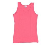 ELLEPI Canotte in cotone elasticizzato bimba art. 8409 (3pz) - 6 anni, Assortito rosa, grigio, fucsia