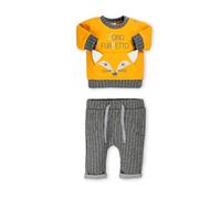 Ellepi Completo 2 pezzi Pantalone e Felpa Volpe (18 mesi, .)