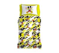 Ellepi Completo lenzuola letto singolo Disney Minnie Topolino cotone (Topolino)