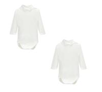 Ellepi Confezione da 2 Body Lupetto Neonato NEONATA, Manica Lunga Cotone GARZATO. Realizzato con Filato in Puro Cotone. Disponibilità Assortimento Personalizzato.