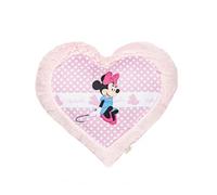 Ellepi Cuscino disney minnie topolino cuscini accessori bambino casa gadget baby mouse cameretta (Minnie cuore)
