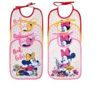 Ellepi Disney - Set 6 Bavaglini Neonato con Lacci Minnie e Topolino (Minnie2)