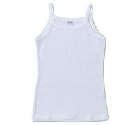 ELLEPI INTIMO Confezione da 3 Canottiere Bambina Spalla Stretta in Puro Cotone. Capo Realizzato con Filato in Puro Cotone per garantire alla Pelle Assoluta Traspirazione.