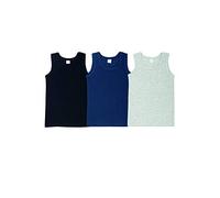 ELLEPI INTIMO Confezione da 3 Canottiere Colorate Bambino Spalla Larga. Capo Realizzato in Jersey Bielastico per garantire Una Leggera aderenza Prodotto Certificato Oeko-Tex.
