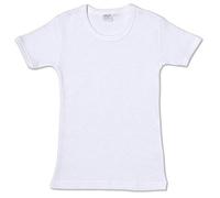 Ellepi Maglia Bambino in Cotone Garzato - Confezione da 3 Pezzi (Bianco, 6 Anni)