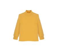 Ellepi Maglia Lupetto Bambino 100% Caldo Cotone | Manica Lunga Calda e Morbida | Taglie 3-14 Anni | Ideale per Inverno, Recite e Scuola | Colori Naturali e Sicuri (Senape, 10 Anni)