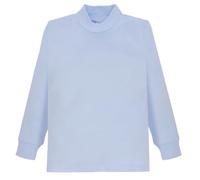 Ellepi Maglia Lupetto Bambino Bambina Manica Lunga Caldo Cotone - Disponibile in Un vasto Assortimento di Colori. Disponibilità di Assortimento Personalizzato (12 Anni, Celeste)