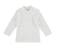 Ellepi Maglia Lupetto Manica Lunga Caldo Cotone Neonato Collo Alto Maglietta Neve Inverno Bambina Bimbo Mesi Anni Aperta Spalla Bottoni Bianco Panna Rosa Rosso Blu Grigio Azzurro (Bianco, 18 Mesi)