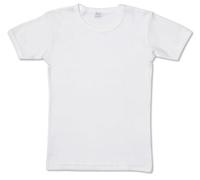 Ellepi BA645NR Maglietta Cotone Mezza Manica, Bianco, Taglia 6 Anni
