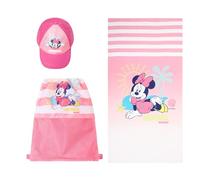 Ellepi Minnie e Topolino set mare telo cappello zaino Disney (Minnie)