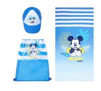 Ellepi Minnie e Topolino set mare telo cappello zaino Disney (Topolino)