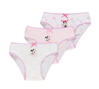 Ellepi Mutande Bambina Minnie Slip Intimo Mutandine Disney Bimba Anni Ragazza Cotone Ragazze Morbido Elastico Colori Bambini Regalo Compleanno Abbigliamento