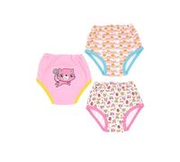 Ellepi 3 Mutandine Bimba Assorbenti Impermeabili Apprendimento in Cotone 5001 Fantasia Gatto 3 Anni