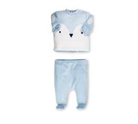 Ellepi Tutina 2 pezzi ciniglia Pinguino