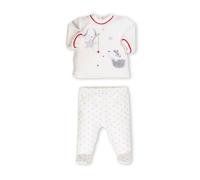 Ellepi Tutina 2 pezzi ciniglia Stelline e Cagnolini