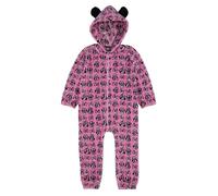 Ellepi tutone zip pigiama bambino anni bambina tuta pile intero pigiami disney minnie topolino coral bimbo invernale bambini bimba abbigliamento agazzo regalo ragazza interi (Minnie Fucsia, 8 Anni)