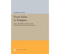 Ellery Schalk From Valor to Pedigree (Tascabile) Princeton Legacy Library