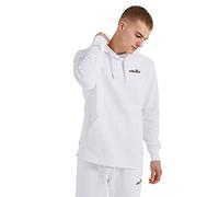 Ellesse Beltona Hoodie Felpa, Uomo, White, M