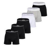 ELLESSE Boxer 'Ambria' grigio chiaro / nero / bianco Uomo - Abbigliamento - Intimo - Mutande - Boxer attillati ELLESSE XXL