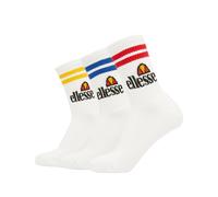 Ellesse Calze Sportive Unisex PULLO, 3 Paia - Calze Da Tennis, Calze Crew, Logo