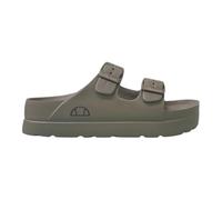 Ellesse Ciabatta Verde con Doppia Fibbia in Gomma da Donna