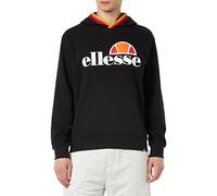 ELLESSE EHM919CO2-050 HOODIE Felpa con cappuccio BLACK L
