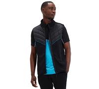 Ellesse Gilet golf uomo Colucci trapuntato petto tagliato cucito - Nero - M