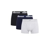 ellesse Hali SHAY0614 - Boxer 3P da uomo, taglia S, colore: nero/grigio/blu