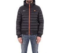 Ellesse Heritage Piumino Imbottito Piuma con Cappuccio Down Jacket EHM111W19 FW19 (S, Black)