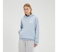 Ellesse Il Tiro Felpa Con Cappuccio Donna - Blu Chiaro, Bianco, Taglia: S