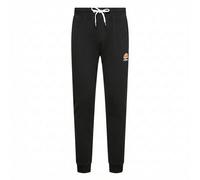 ellesse Jog Pants Jogginghose Uomo Casual Pantaloni Neri Nuovi 70 cm