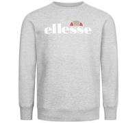 Ellesse Kanya Crew Uomo Sweatshirt Casual Pullover Grigio Nuovo