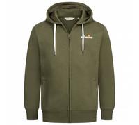 ellesse Klemerio Full Zip Uomo Felpa con zip e cappuccio SOP23857-Khaki verde M