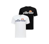 ELLESSE Maglietta 'Prado' giallo / salmone / nero / bianco Uomo ELLESSE M