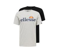 ELLESSE Maglietta 'Prado' navy / grigio sfumato / arancione / nero Uomo ELLESSE L