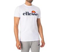 ELLESSE Maglietta 'Prado' mandarino / granatina / nero / bianco, Taglia S