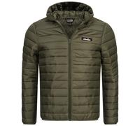 Ellesse Mazzarino Giacca Da Uomo In Piuma Casual Verde Khaki Nuova