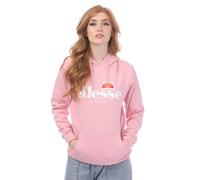ellesse Memnon - Felpa con cappuccio da donna, colore: Rosa, Rosa (dusky pink), XS