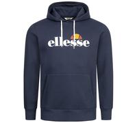 Ellesse Monesiglio Hoody Uomo Casual Sweatshirt Pullover Navy Nuovo