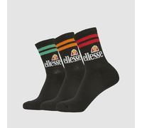 Calzini da tennis Ellesse Pullo 3P Socks - black - Nero (47-49)