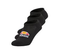 ellesse Rebi-Confezione da 3 Fodere per Allenamento Calzini, Nero, 7-11 Unisex-Adulto